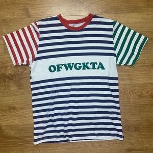 ODD FUTURE OFWGKTA STRIPED T-SHIRT